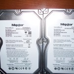 Maxtor DiamondMax 22 vista lato Superiore